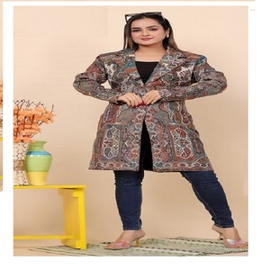 Abrigos de Lana Multicolor Premium para Mujer – Atuendo de Invierno a la Moda, Abrigos de Lana Cómodos para Mujer – Colección Elegante Multicolor para - Product Image 1