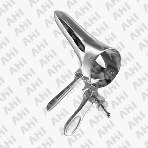 เครื่องมือตรวจภายในช่องคลอดแบบแมนนวลคุณภาพสูง AHI ทำจากสแตนเลส ได้รับการรับรองมาตรฐาน CE ISO13485 ใช้ซ้ำได้ ระดับ Class I สำหรับการผ่าตัดทางนรีเวช - Product Image 6