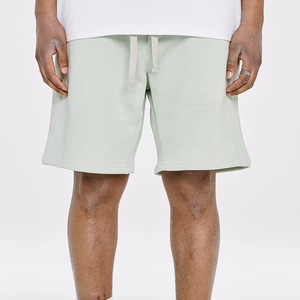 Pantalones Cortos de Lino para Hombre al por Mayor, Estilo Vintage, Cintura Elástica, Pierna Recta, Diseño Personalizado, Casuales y Transpirables - Product Image 2