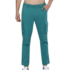 Pantalones Cargo Casuales para Hombre de Secado Rápido y Ligeros - Diseño Recto, Tela de Lona, Cintura Media, Transpirables, Alta Calidad - Product Image 1