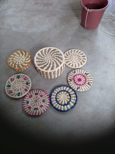 ของตกแต่งบ้านจากหญ้าสะบายอิสระจากธรรมชาติ ผลิตภัณฑ์ทำมือรักษ์โลก ราคาขายส่งที่ดีที่สุด - Product Image 2