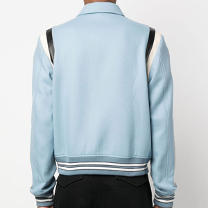 Chaqueta Varsity de Béisbol para Hombre, Diseño de Primera Calidad, Personalizada, con Cuello Alto, Tela Cómoda de Alta Calidad - Product Image 4