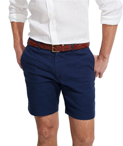 Shorts de golf pour hommes de haute qualité, coupe classique, décontractés, couleur unie, polyester, imperméables, taille élastique, taille mi-haute, avec logo personnalisé - Product Image 3