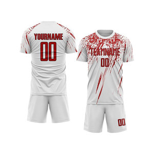 Custom <b>Soccer</b> Uniform 2026-100% Polyester Breathable Short Sleeve for Spring Summer Autumn - Product Image 1