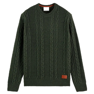 2026 Men's White Knitted Pullover Sweater With Geometric Christmas Pattern Full Sleeve Winter sweater - Product Image 5