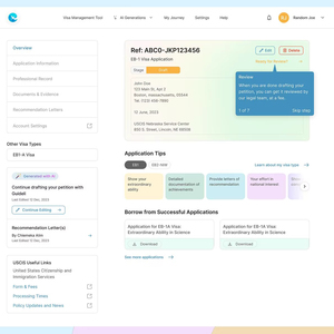 Développement de site Web de conseil en immigration RoyalCraft avec génération de prospects, téléchargement de documents, suivi des applications et adaptabilité mobile - Product Image 5