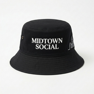Chapeau Bob en Coton Personnalisé Premium, Style Rétro, Brodé, Streetwear, Unisexe, Mode, OEM ODM - Product Image 4