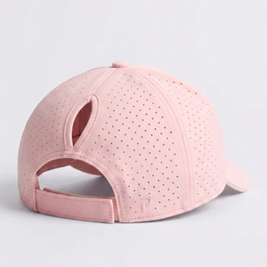 Gorra Deportiva de Alta Calidad con Diseño Personalizado de Cola de Caballo, 6 Paneles, Impermeable, Protección UV, Diseño Perforado con Corte Láser para Mujer, Gorra de Golf - Product Image 4