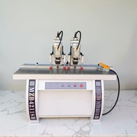 Machine de perçage de trous de charnière à deux têtes, machine de perçage de charnières pour armoires de cuisine, perçage multi-broches