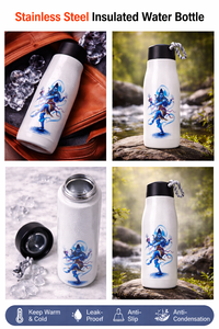 Bouteille d'eau promotionnelle de bureau en métal avec impression personnalisée, dernier design Mahadev - Product Image 2