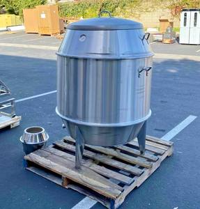 Nouveau modèle très demandé : Four de cuisson O-ven pour rôtir poulet, canard, dinde, côtes, style cantonais, à gaz propane LP, avec ciseaux à cheveux - Product Image 2