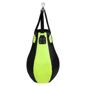 Équipement de boxe : Sacs de frappe avec support, sacs de kick-boxing en cuir avec coussinets, emballage personnalisé OEM avec logo. - Product Image 1
