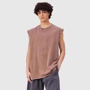 Camiseta sin mangas para culturismo y musculación para hombre, transpirable, de secado rápido, para entrenamiento en el gimnasio, sin mangas, atlética y a la moda - Product Image 4