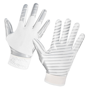 Guantes Deportivos de Dedo Completo, Negros y Blancos, para Fútbol, con Impresión Reflectante, Antideslizantes, Unisex, para Todas las Estaciones, Uso en Exteriores - Product Image 4