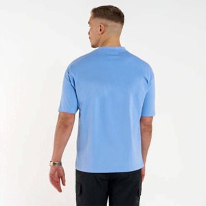 Camisetas de Hombre al por Mayor de Alta Calidad, Corte Holgado, Antiarrugas, Lisas, Personalizadas, 100% Algodón Peinado, Secado Rápido, Transpirables, de Verano - Product Image 2