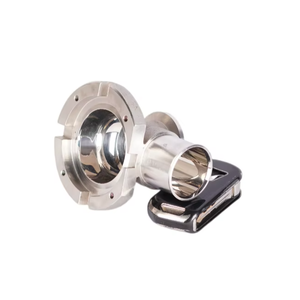 Boîtier de bride en acier inoxydable usiné CNC, composant industriel de précision, résistant à la corrosion, pour applications industrielles lourdes, fourniture OEM - Product Image 2