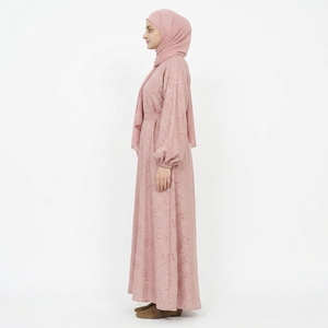ชุดเดรสยาวแขนยาวแบบเรียบร้อยสำหรับสตรีมุสลิมสำหรับการละหมาดอะบายะห์ - Product Image 2
