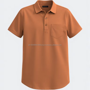 Polo à manches courtes pour homme, vente chaude, logo personnalisé brodé, vêtements Ashion, bon prix d'exportation - Product Image 1