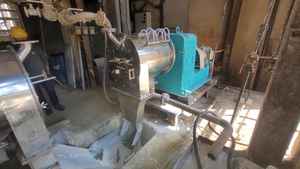 Centrífuga Mecánica para Sal, Acero Inoxidable SS 2205, 25 HP, 220V, 100-1000 Kg/h, Separación para la Industria Química de Sal - Product Image 6