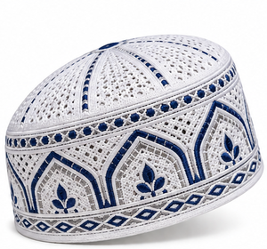 Gorro de Oración Musulmán de Punto para Hombre, Transpirable y Cómodo, Gorro Islámico Kufi, Venta al por Mayor, Gorro Religioso para Adultos - Product Image 6