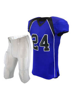 เสื้อซ้อมฟุตบอลแบบเข้ารูปเสื้อกีฬาอเมริกันไซส์ XL เสื้อฟุตบอลปรับแต่งได้ตามต้องการ - Product Image 2