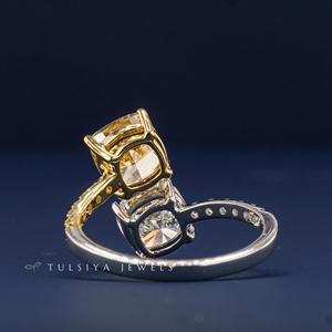 Luxury 14K Gold Lab Grown Diamond <b>Ring</b> for Women Sparkling Synthetic Diamond Engagement <b>Wedding</b> <b>Ring</b> Fine Jewelry Supplier - Product Image 4