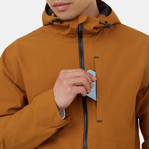 New Design Custom <b>Waterproof</b> <b>Thin</b> Front Logo Outdoor Windbreaker <b>Jacket</b> Zipper Customized Printing Casual Wear - Product Image 6