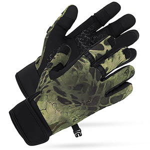 Custom Waterproof Fishing Gloves Non Slip Hook and Loop Polyester Outdoor Motorcycle Gloves with Sun Protection - Product Image 2