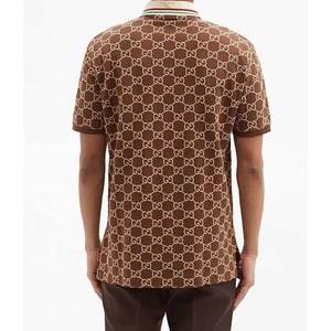 Chemises de golf pour hommes en tricot anti-rides avec logo personnalisé 2026, design imprimé et broderie - Product Image 2