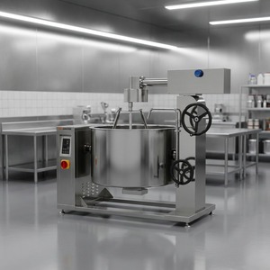 Olla de vapor con inducción y revestimiento giratorio Amicook 380V/440V, modelo eléctrico esencial para cocinar, distribución de calor, aluminio para cocinar - Product Image 5