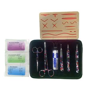 Reusable Suturing Practice Kit Suture Pad Tool Nursing Anatomy Biology for Medical Students Medical Students Suture Training - Product Image 1