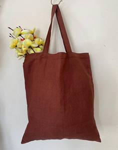 Eco Friendly Plain Cotton <b>Tote</b> Bag | Reusable Long Handle Grocery Shopper | Large Capacity Shoulder Carry Bag for Custom Logo - Product Image 5