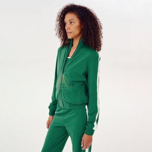 Ensemble de survêtement en polyester imprimé uni pour femmes, 2 pièces, de haute qualité, séchage rapide, respirant, écologique, léger, personnalisable - Product Image 4