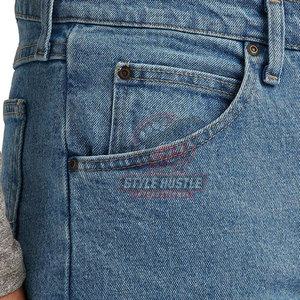 Pantalones de hombre transpirables de diseño personalizado, pantalones vaqueros holgados para hombre con diseño único, los más vendidos, al por mayor - Product Image 6