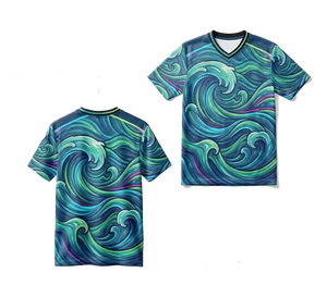 เสื้อยืดออกแบบเองสไตล์สปอร์ต ผ้าโพลีเอสเตอร์นุ่ม สวมใส่สบาย เหมาะสำหรับออกกำลังกาย วิ่ง และกิจกรรมกลางแจ้ง - Product Image 4