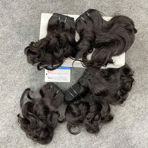 Proveedor de Cabello Natural: Extensiones de Cabello Ondulado y Liso, Doble Trama, en Paquetes, Varios Colores, Color Natural - Product Image 1