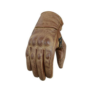 Nouveauté : Gants de moto en cuir personnalisés pour hommes, hiver, extérieur, qualité supérieure, doigts complets, respirants, pour la conduite - Product Image 5