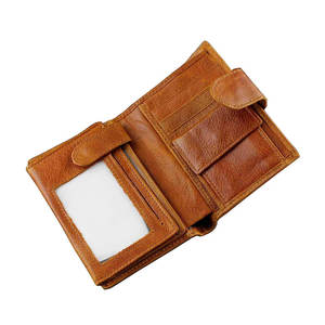 Carteras de Cuero para Hombre Más Vendidas al por Mayor, Carteras de Cuero Genuino Largas, Duraderas, de Lujo y a la Moda, de Alta Calidad - Product Image 6