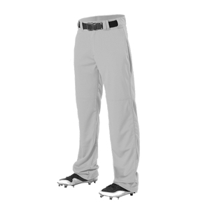 Ensemble d'uniformes de baseball personnalisés pour hommes, maillot à manches courtes bleu royal et gris, pantalon, tissu respirant, vêtements de sport toutes saisons - Product Image 3
