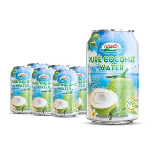 น้ำมะพร้าวเวียดนาม 330 มล. บรรจุกระป๋อง น้ำมะพร้าวแท้ 100% รับผลิตแบบ OEM แบรนด์ส่วนตัว ผู้ผลิต Nawon  ตัวอย่างฟรี - Product Image 1