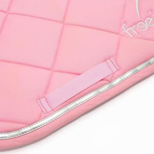 All-Purpose Waterproof <b>Foam</b>-Filled Quilted Customized English Riding Horse Saddle <b>Pad</b> with Custom Logo for Dressage Use - Product Image 6