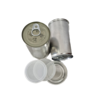 Boîte en fer blanc personnalisée de haute qualité pour emballage alimentaire (lait, sucre, huile d'olive, aliments pour bébés, aliments pour animaux de compagnie, aliments en conserve) avec ouverture facile CANPAC 202
