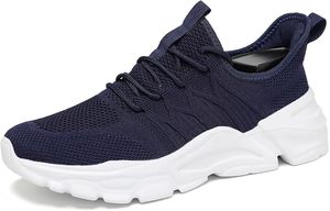 Zapatillas Deportivas de Moda para Hombre, Botas Casuales con Cordones para Exteriores, Gimnasio, Entrenamiento, Otoño e Invierno, Transpirables - Product Image 5