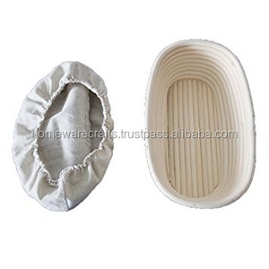 Lightweight Handmade Sourdough Rattan Banneton Basket Eco Friendly Natural Durable Decorative for Bakery & Kitchen - Product Image 4