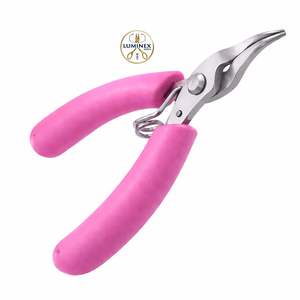 Pince diagonale, mini-pince coupante à bec rond coudé - Product Image 2