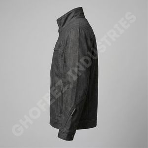 แจ็คเก็ตยีนส์พรีเมียมแบบยูนิเซ็กส์ สไตล์คลาสสิค ทรัคเกอร์ 100% ผ้าฝ้าย ล้างแบบวินเทจ สตรีทแวร์ เสื้อคลุมด้านนอก รับทำโลโก้ตามสั่ง ขายส่ง OEM - Product Image 6