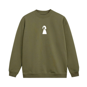 Sudadera Negra de Cuello Redondo para Mujer, 100% Algodón, Tejido de Punto, Estampado de Personajes en la Parte Delantera, Corte Regular, Estilo Otoñal - Product Image 4