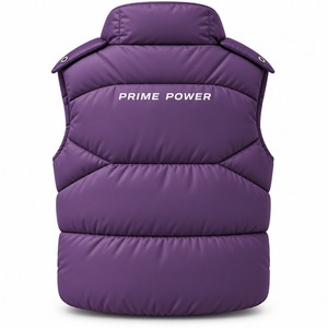 Women Water Resistant Puffer Vest Quilted Padded Waistcoat Winter <b>Gilet</b> Sleeveless Jacket <b>Warm</b> Outdoor Casual Wear Style - Product Image 2