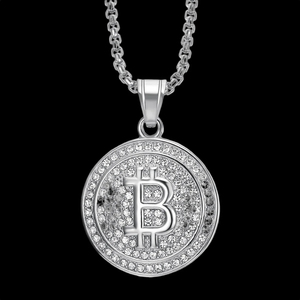 ZAWO HOUSE Iced Out VVS1 Moissanite Pendant 925 <b>Silver</b> Rhodium Plated Hiphop Necklace Unisex Everyday Wear - Product Image 3
