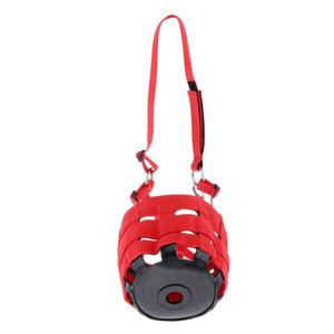 Bozal Anti-Comedores para Caballos de Nailon Duradero de Primera Calidad, Color Rojo, Equipamiento Ecuestre de Alta Calidad, Proveedores de Productos de Alta Calidad - Product Image 2